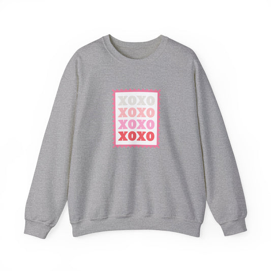 Festive Threads | Valentine's XOXO Unisex Heavy Blend™ Crewneck Sweatshirt