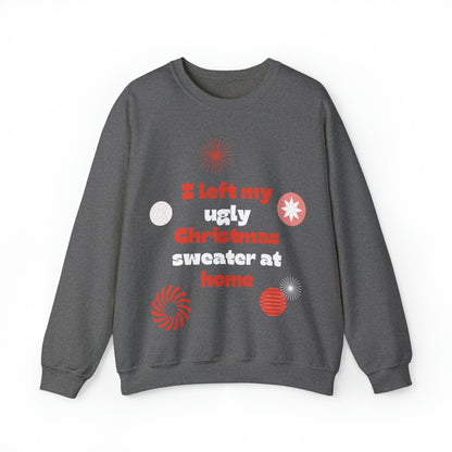 Festive Threads | Christmas Ugly Christmas Sweater Unisex Heavy Blend™ Crewneck Sweatshirt