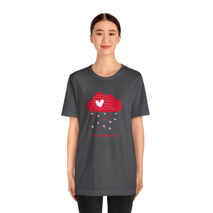 Festive Threads | Valentine's Happy Valentine's Day Unisex Jersey Short Sleeve Tee