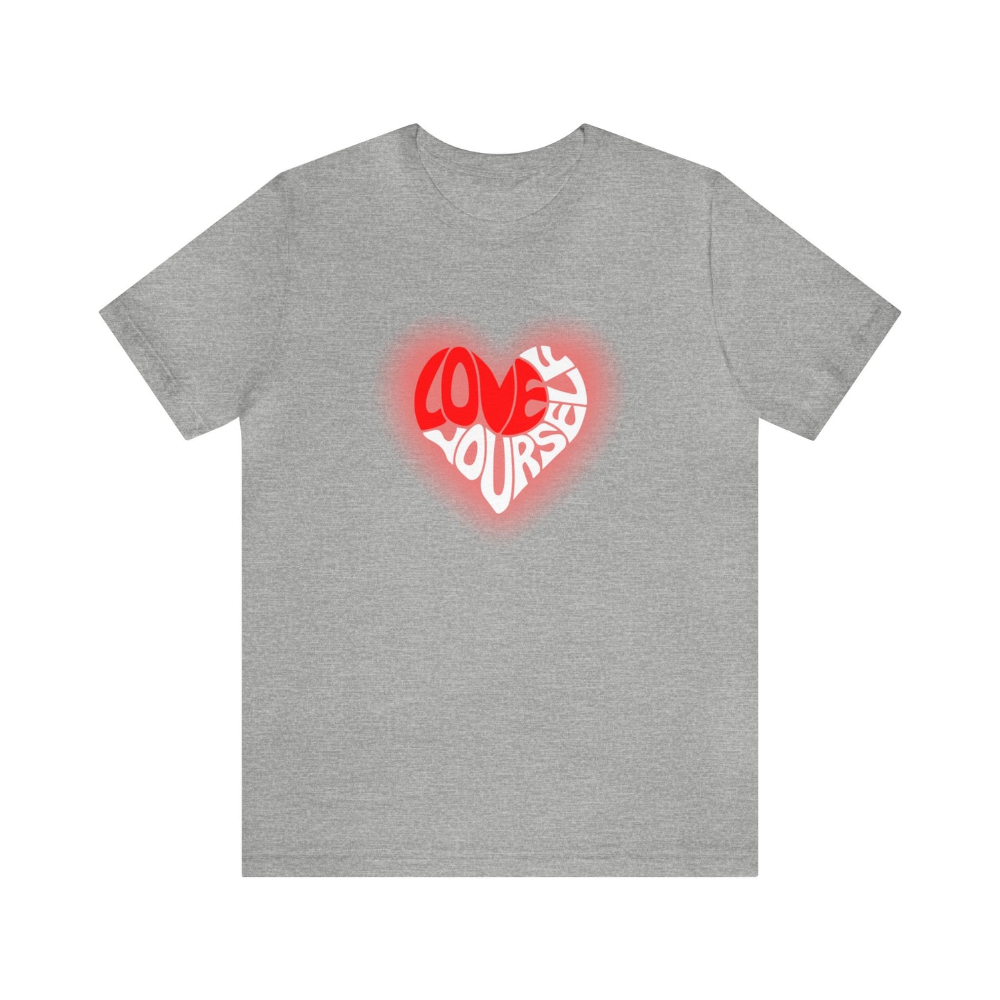 Festive Threads | Valentine's Love Yourself Unisex Jersey Short Sleeve Tee