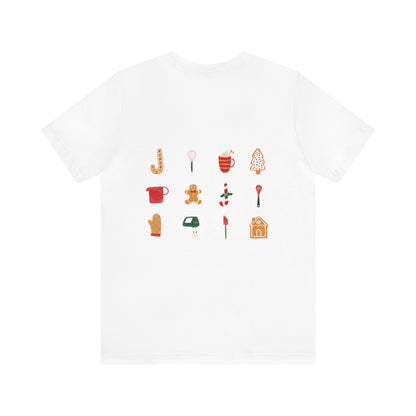 Festive Threads | Christmas Baking Crew Unisex Jersey Short Sleeve Tee