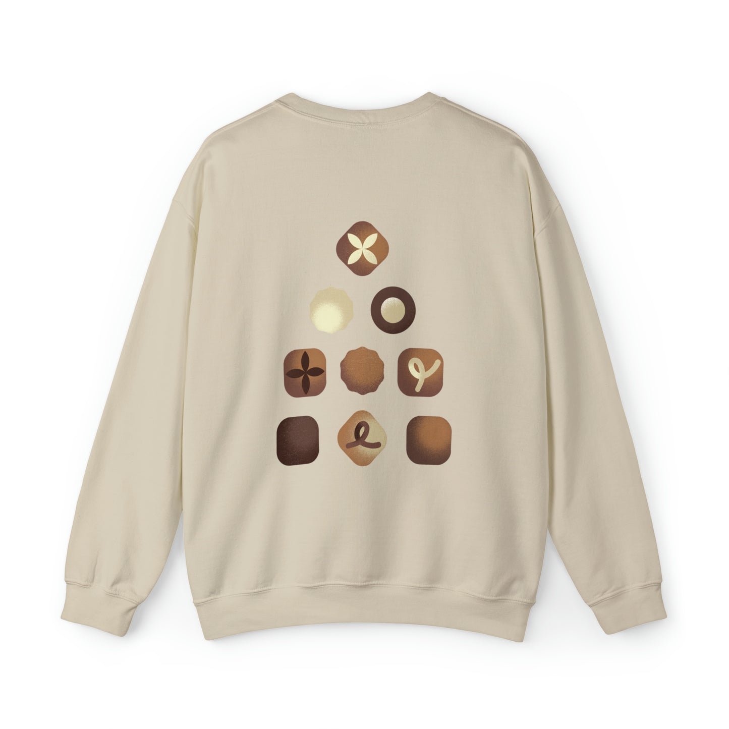 Festive Threads | Christmas Hot Cocoa Ready Unisex Heavy Blend™ Crewneck Sweatshirt