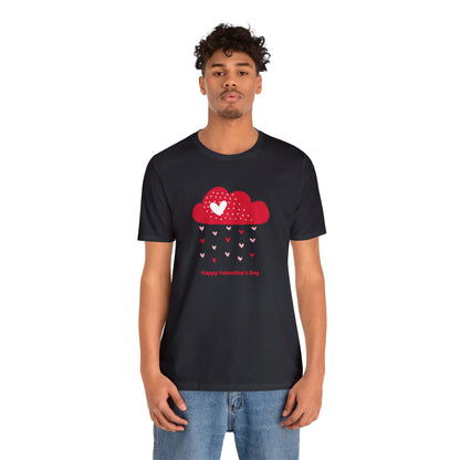 Festive Threads | Valentine's Happy Valentine's Day Unisex Jersey Short Sleeve Tee