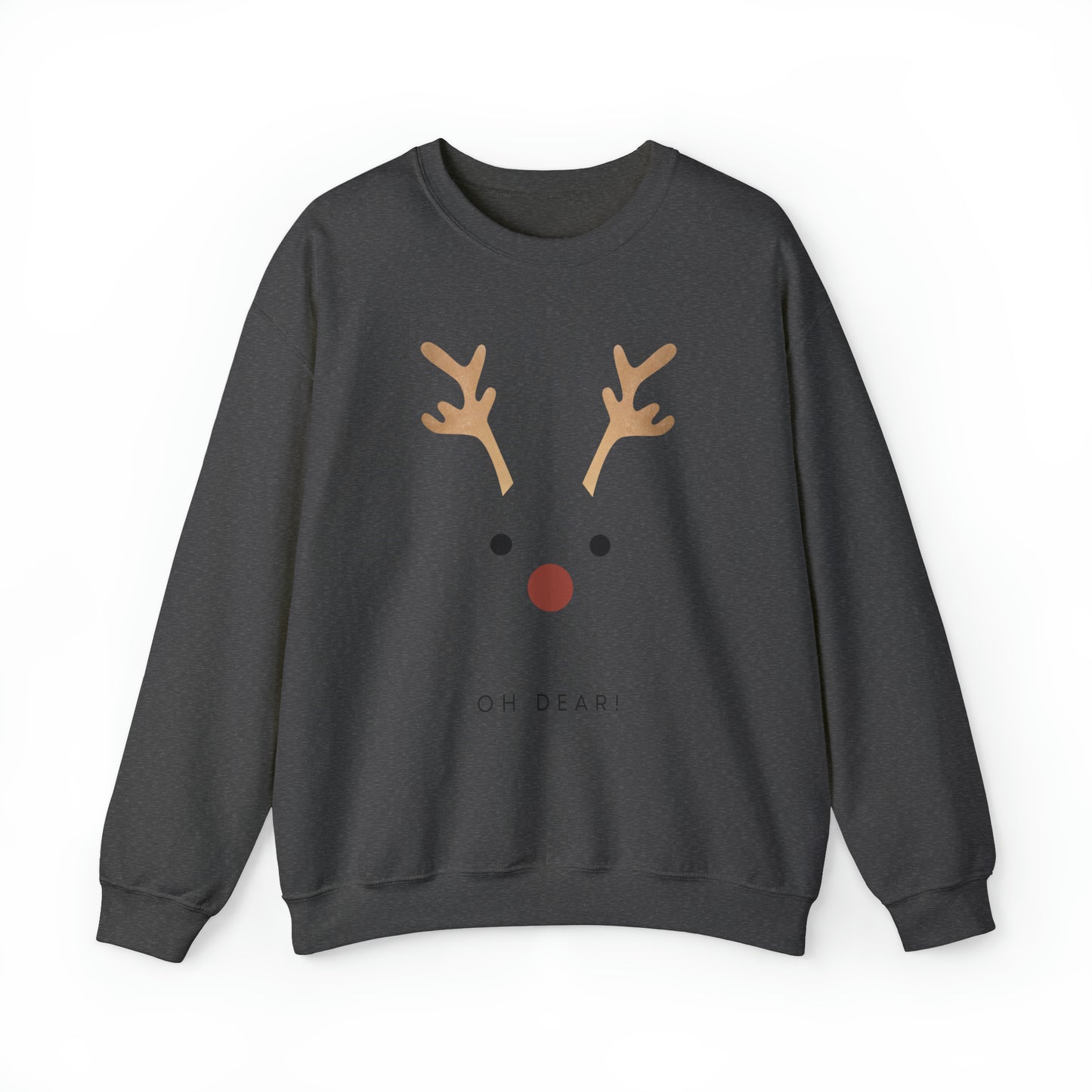 Festive Threads | Christmas Oh Dear Unisex Heavy Blend™ Crewneck Sweatshirt