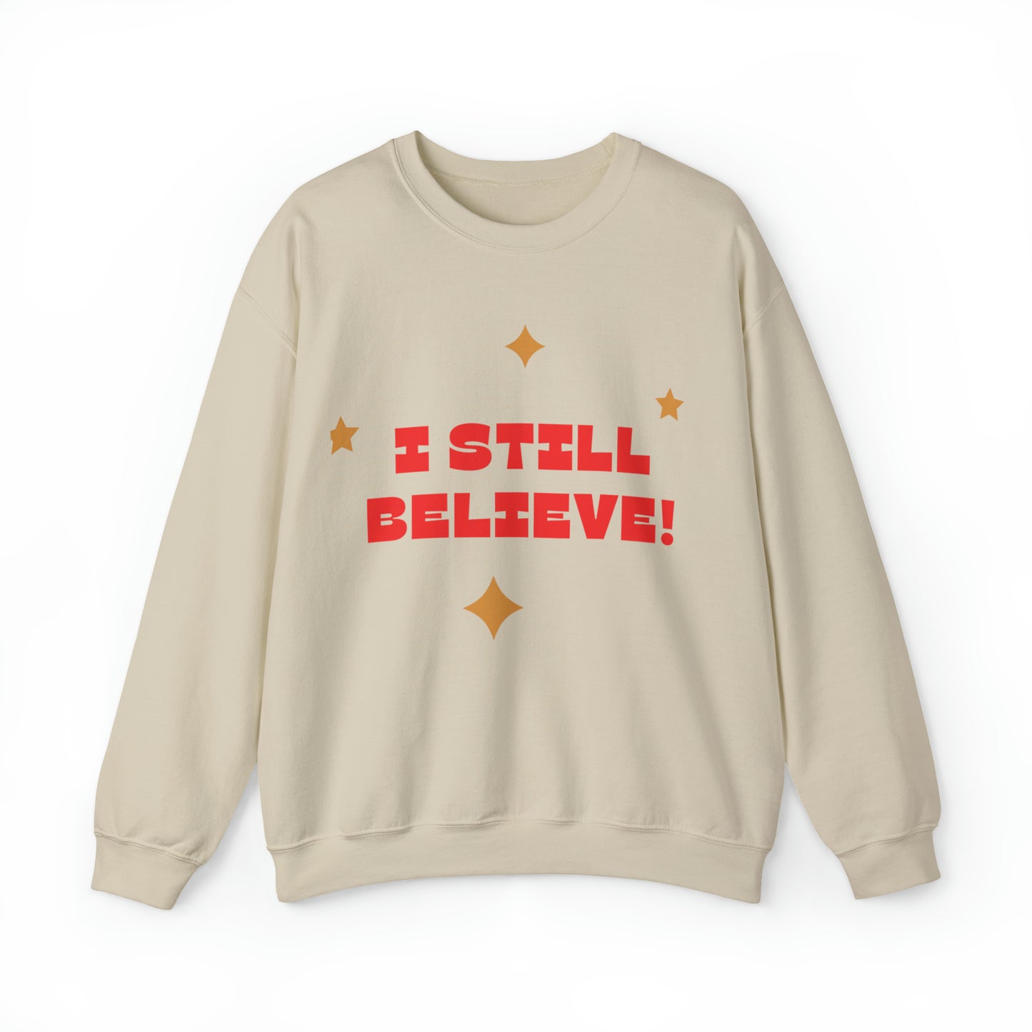 Festive Threads | Christmas I Still Believe Unisex Heavy Blend™ Crewneck Sweatshirt