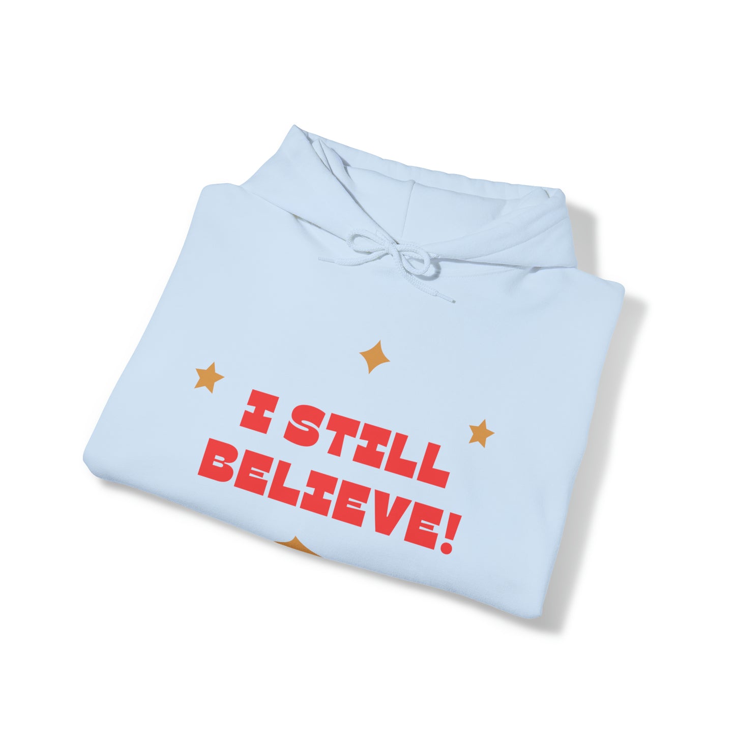 Festive Threads | Christmas I Still Believe Unisex Heavy Blend™ Hooded Sweatshirt