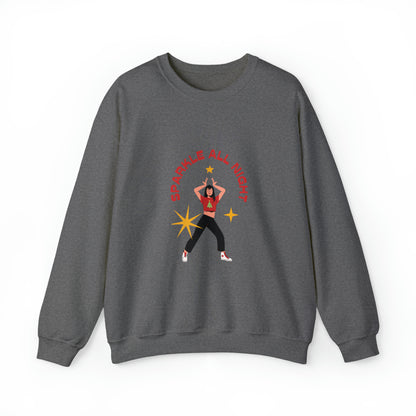 Festive Threads | Christmas Slay All Day Unisex Heavy Blend™ Crewneck Sweatshirt