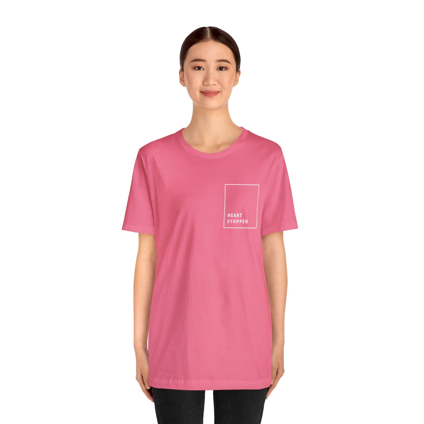 Festive Threads | Valentine's Heart Stopper Unisex Jersey Short Sleeve Tee