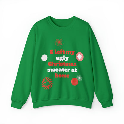 Festive Threads | Christmas Ugly Christmas Sweater Unisex Heavy Blend™ Crewneck Sweatshirt