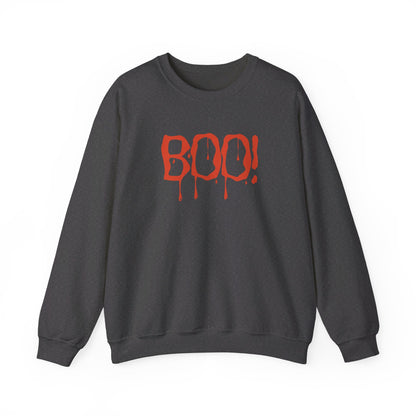 Festive Threads | Halloween Boo! Unisex Heavy Blend™ Crewneck Sweatshirt