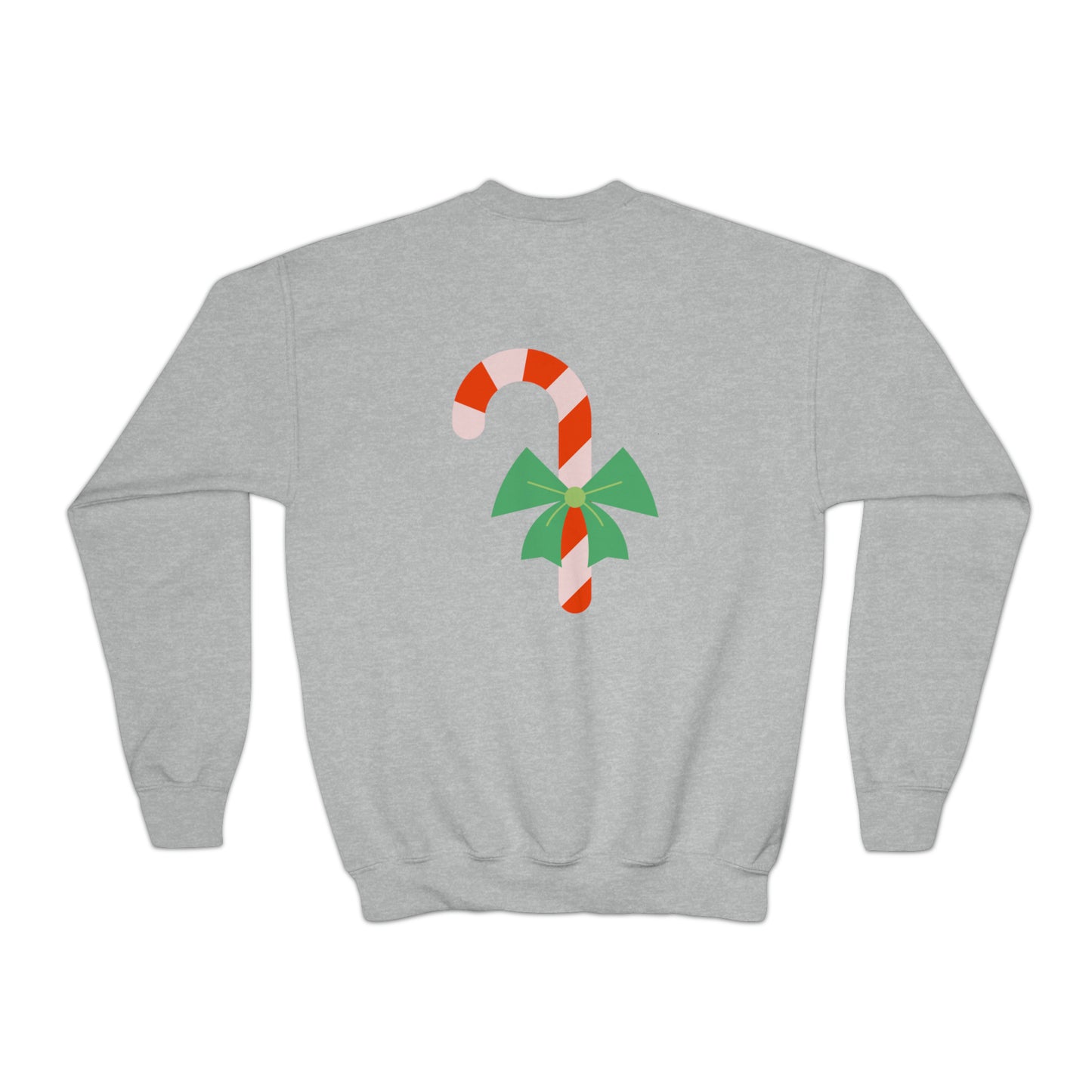 Festive Threads | Christmas Santa's Helper Youth Crewneck Sweatshirt