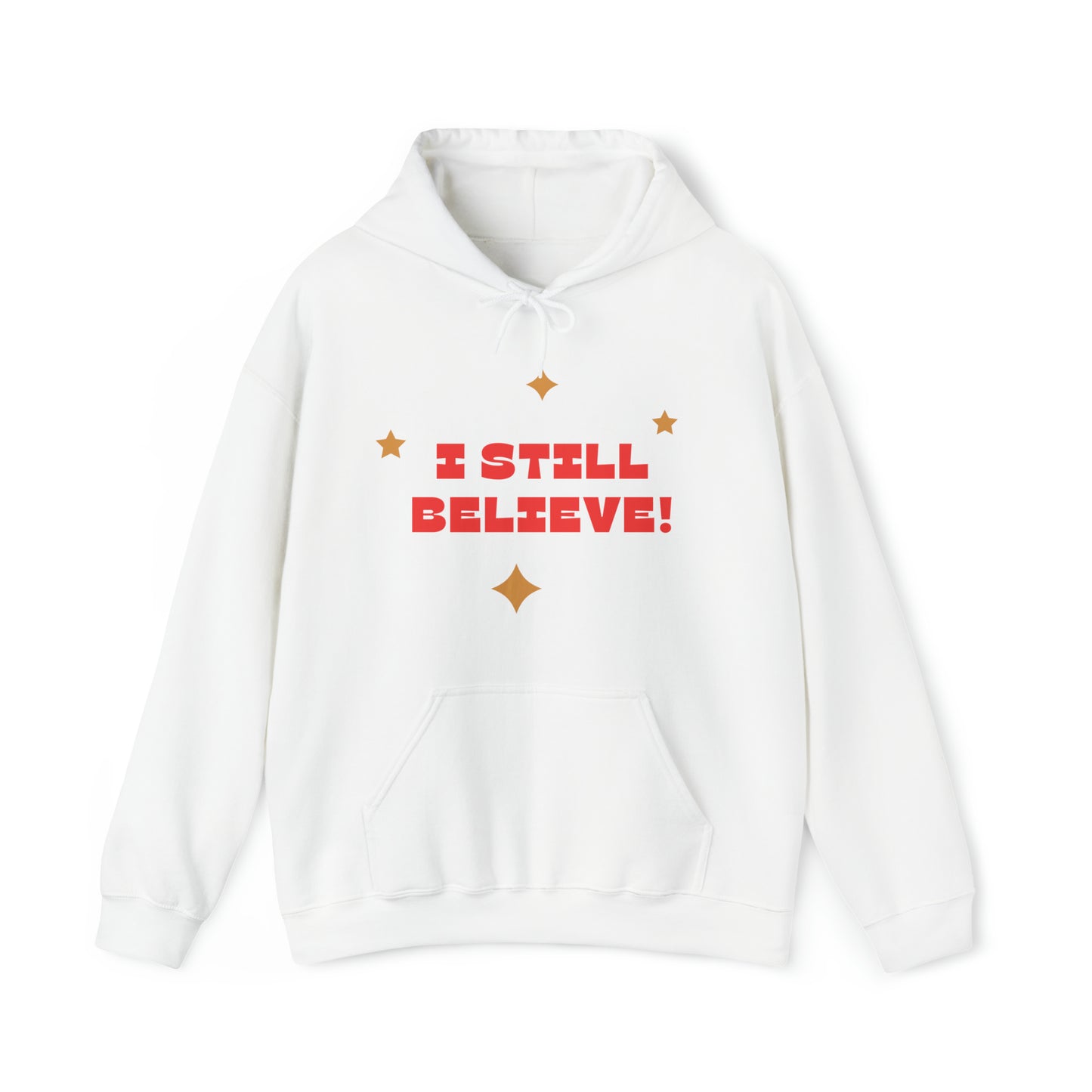 Festive Threads | Christmas I Still Believe Unisex Heavy Blend™ Hooded Sweatshirt