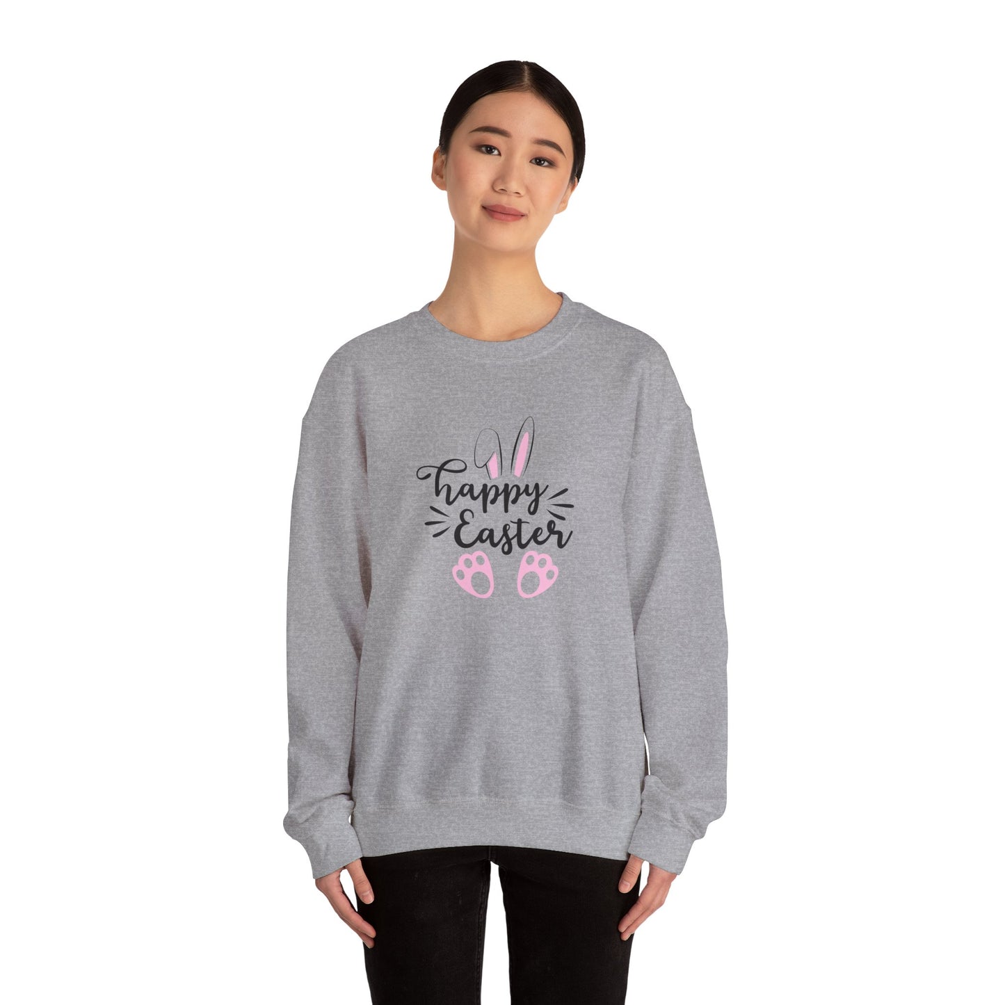 Festive Threads | Easter | Happy Easter Unisex Heavy Blend™ Crewneck Sweatshirt