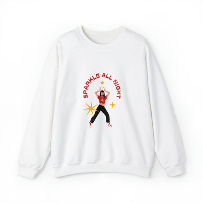 Festive Threads | Christmas Slay All Day Unisex Heavy Blend™ Crewneck Sweatshirt