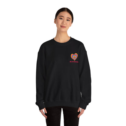 Festive Threads | Valentine's Love Wins Unisex Heavy Blend™ Crewneck Sweatshirt