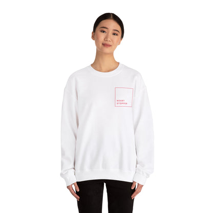 Festive Threads | Valentine's Heart Stopper Unisex Heavy Blend™ Crewneck Sweatshirt