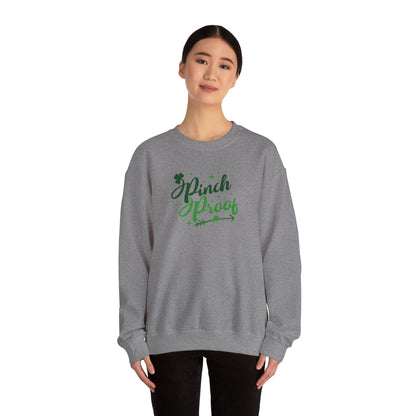 Festive Threads | St. Patrick's Day Pinch Proof Unisex Heavy Blend™ Crewneck Sweatshirt