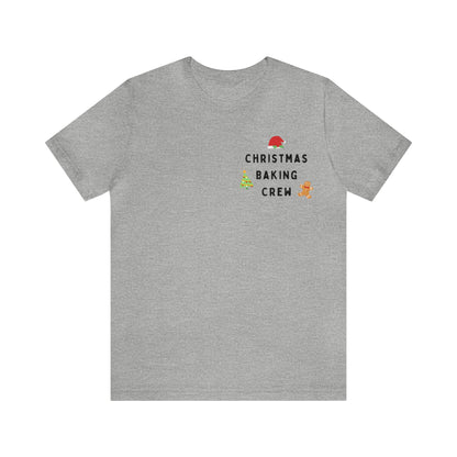 Festive Threads | Christmas Baking Crew Unisex Jersey Short Sleeve Tee