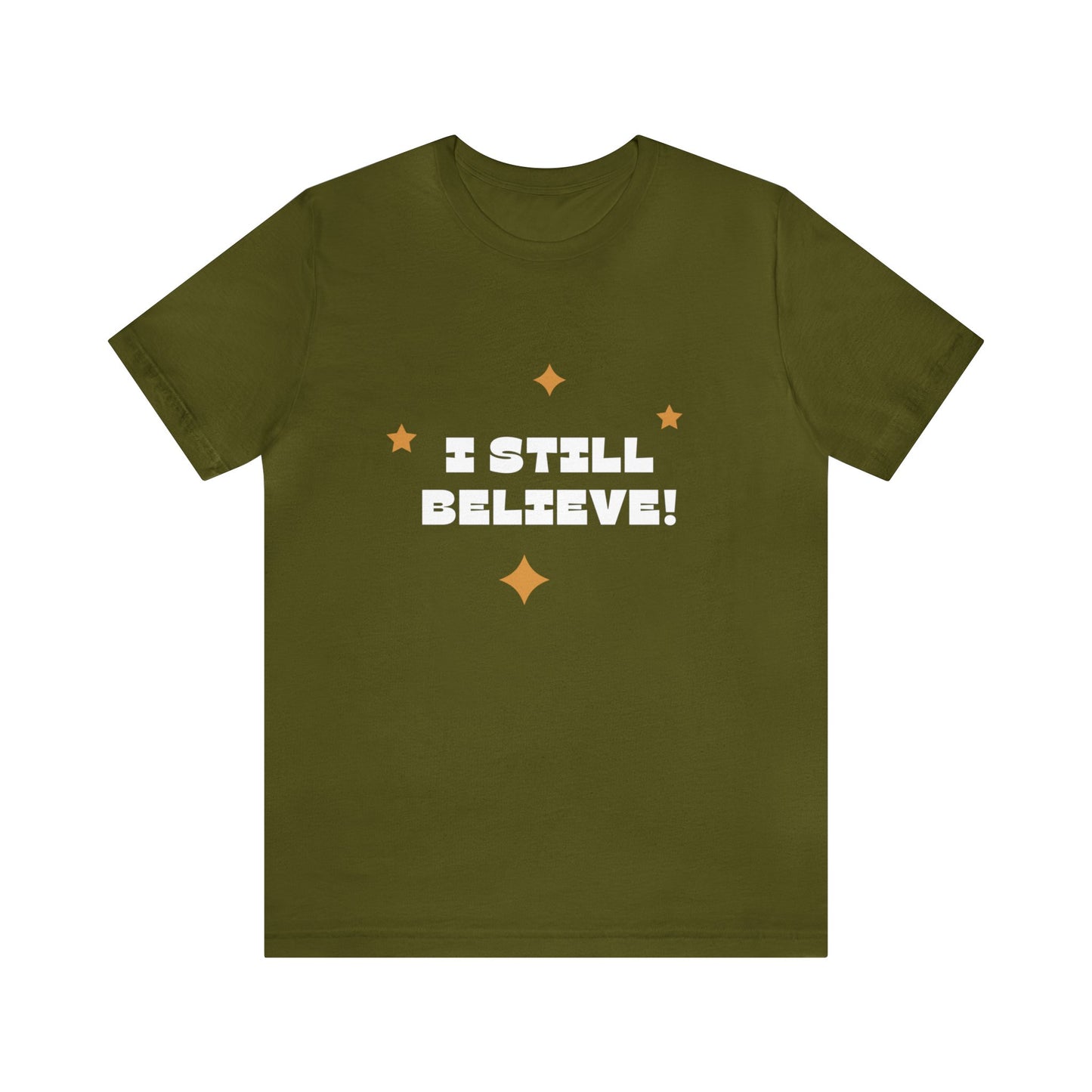 Festive Threads | Christmas I Still Believe Unisex Jersey Short Sleeve Tee