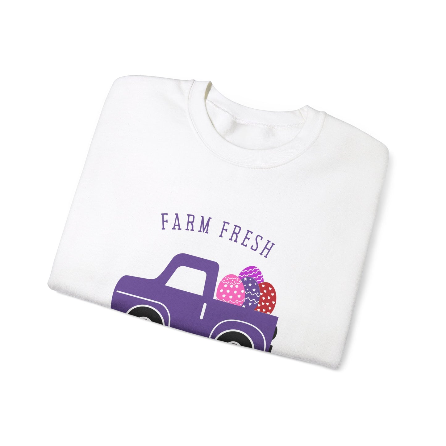 Festive Threads | Easter | Farm Fresh Unisex Heavy Blend™ Crewneck Sweatshirt