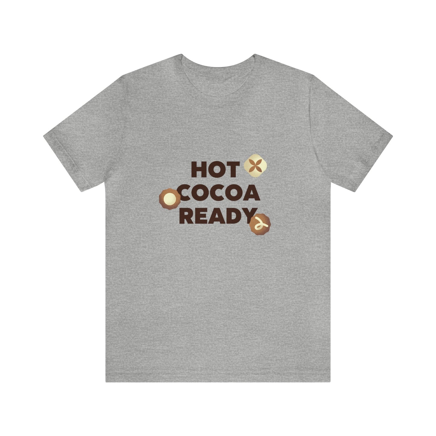 Festive Threads | Christmas Hot Cocoa Ready Unisex Jersey Short Sleeve Tee