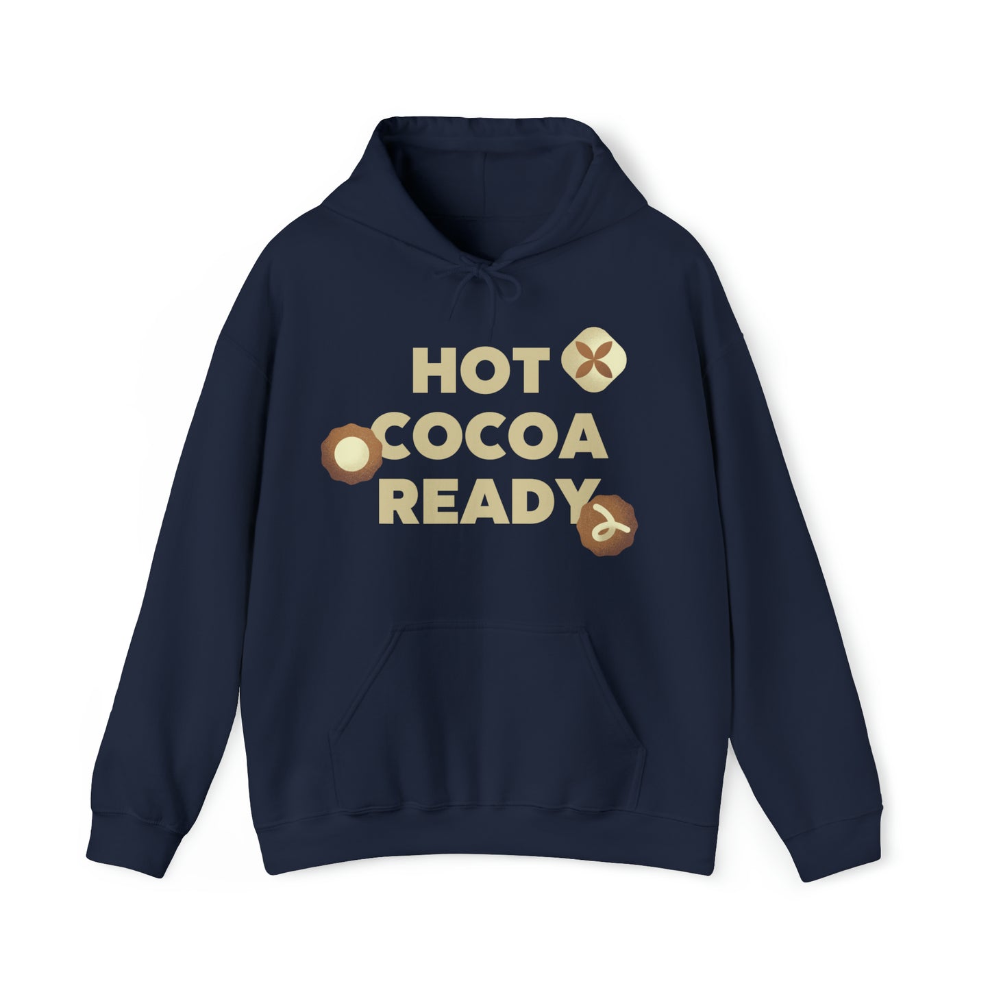 Festive Threads | Christmas Hot Cocoa Ready Unisex Heavy Blend™ Hooded Sweatshirt