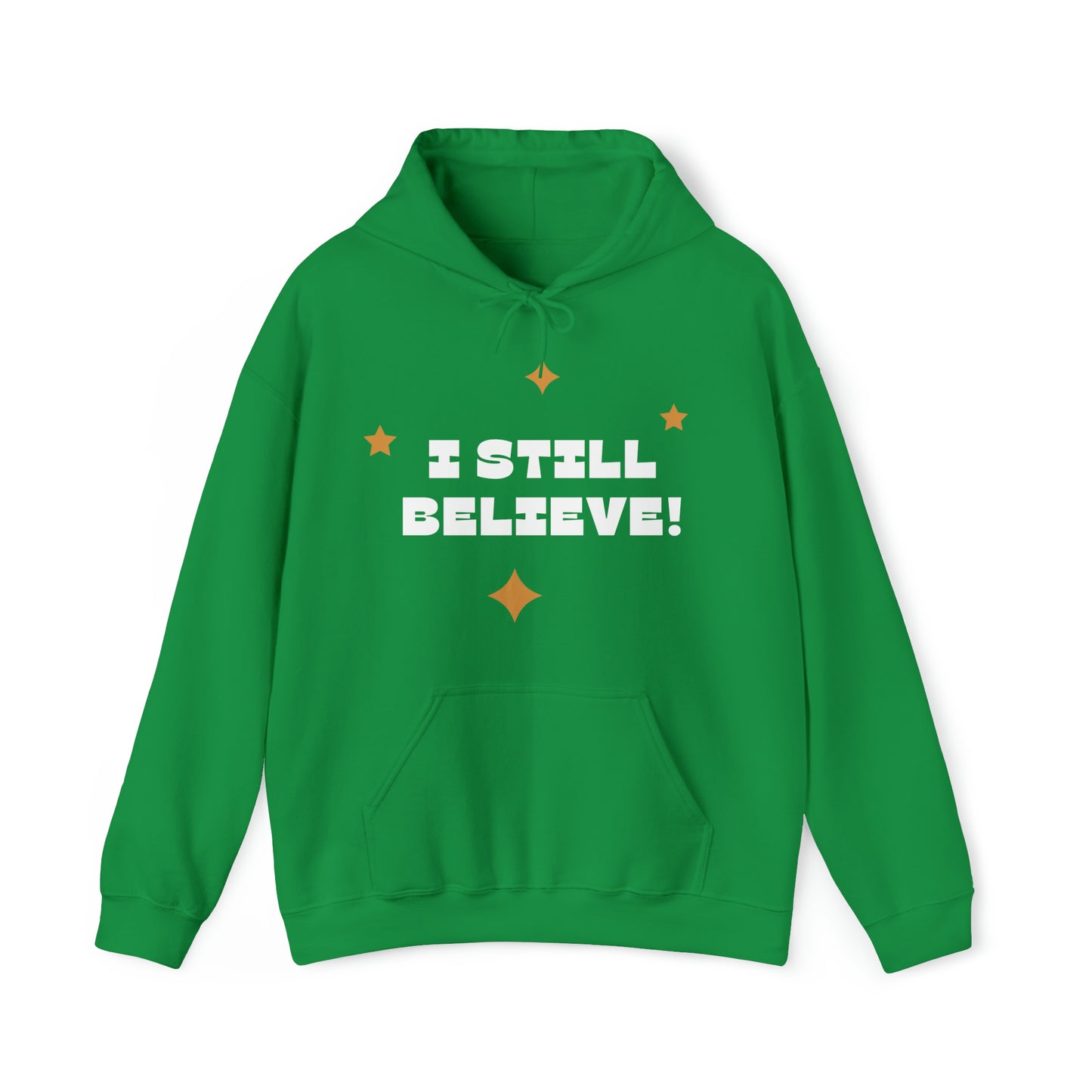 Festive Threads | Christmas I Still Believe Unisex Heavy Blend™ Hooded Sweatshirt