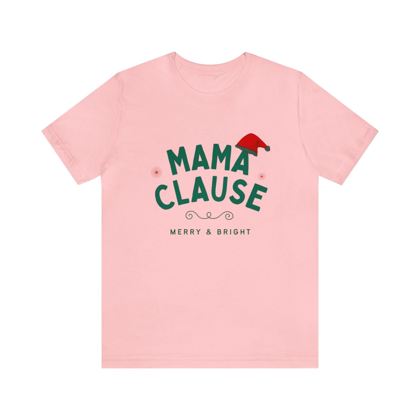 Festive Threads | Christmas Mama Clause Unisex Jersey Short Sleeve Tee 🎅