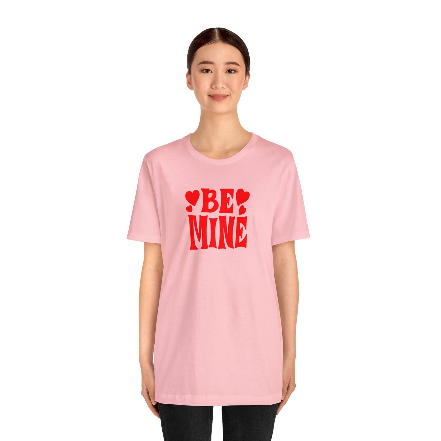 Festive Threads | Valentine's Be Mine Unisex Jersey Short Sleeve Tee