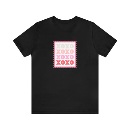 Festive Threads | Valentine's XOXO Unisex Jersey Short Sleeve Tee