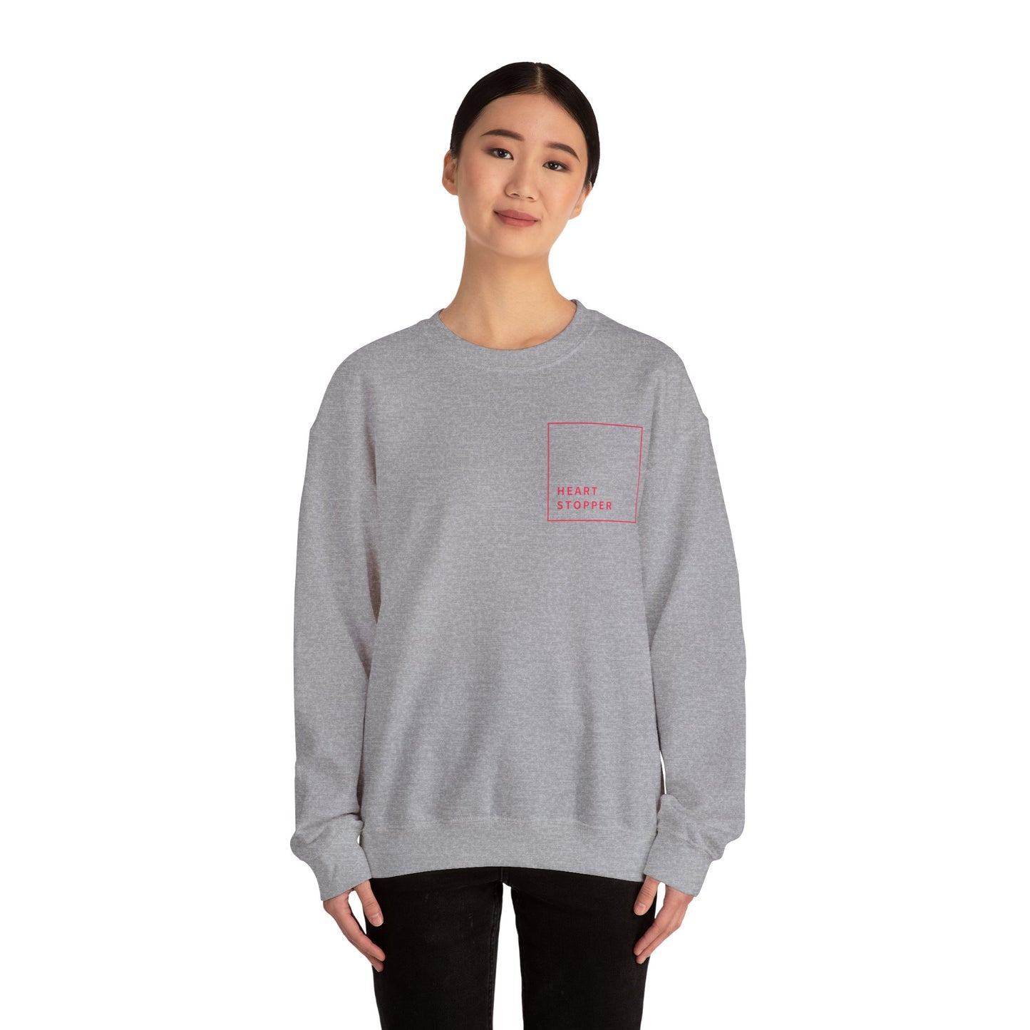 Festive Threads | Valentine's Heart Stopper Unisex Heavy Blend™ Crewneck Sweatshirt