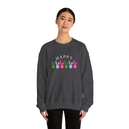 Festive Threads | Easter | Happy Easter Unisex Heavy Blend™ Crewneck Sweatshirt