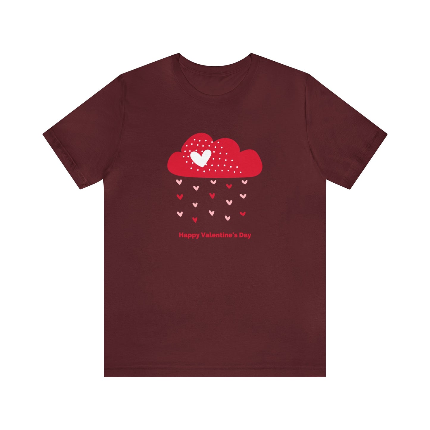 Festive Threads | Valentine's Happy Valentine's Day Unisex Jersey Short Sleeve Tee