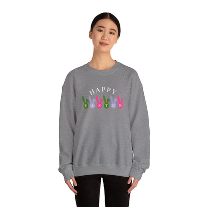 Festive Threads | Easter | Happy Easter Unisex Heavy Blend™ Crewneck Sweatshirt