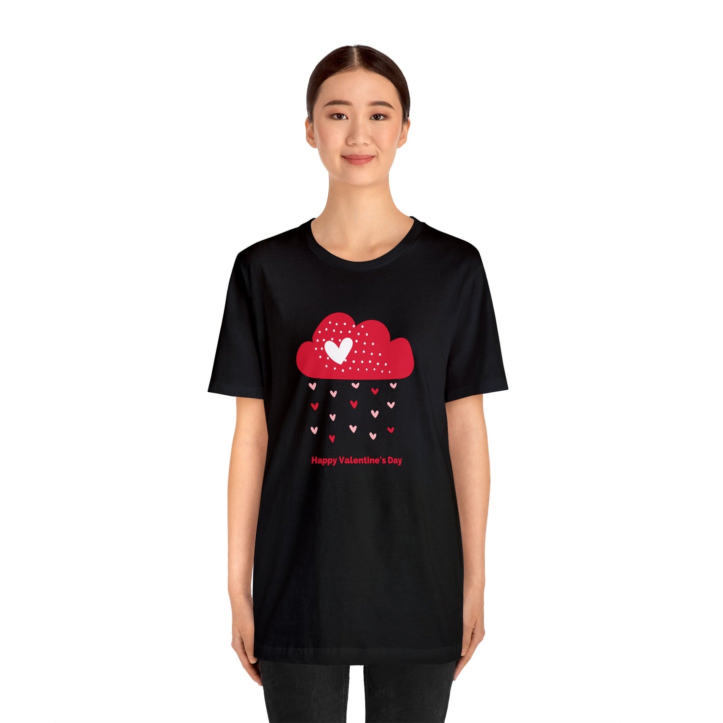 Festive Threads | Valentine's Happy Valentine's Day Unisex Jersey Short Sleeve Tee