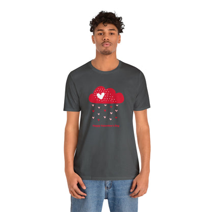 Festive Threads | Valentine's Happy Valentine's Day Unisex Jersey Short Sleeve Tee