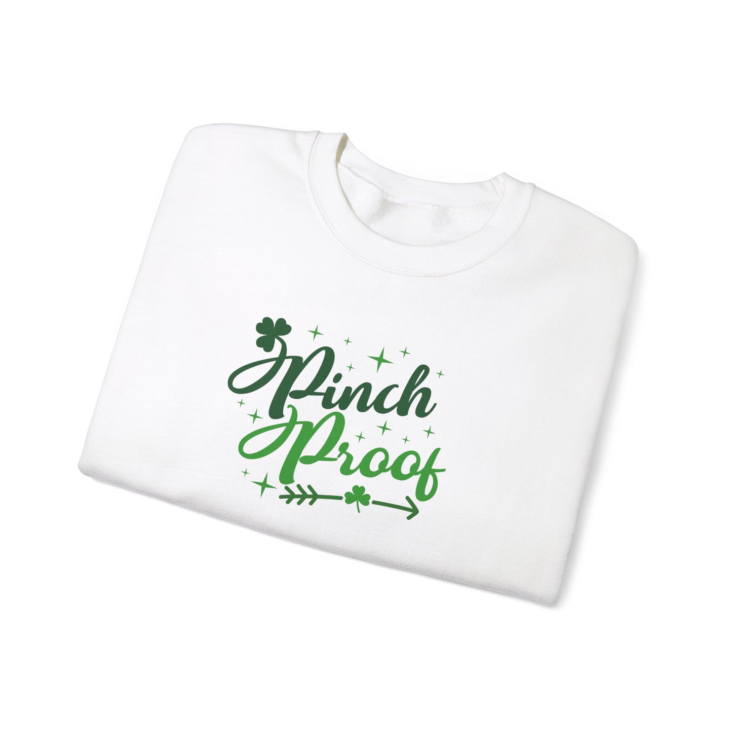 Festive Threads | St. Patrick's Day Pinch Proof Unisex Heavy Blend™ Crewneck Sweatshirt