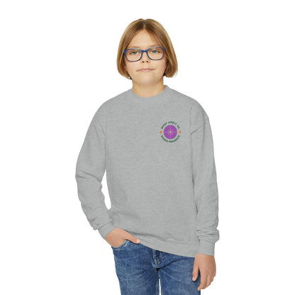 Festive Threads | Christmas Most Likely To Shake Presents Youth Crewneck Sweatshirt