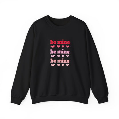 Festive Threads | Valentine's Be Mine 💕 Unisex Heavy Blend™ Crewneck Sweatshirt