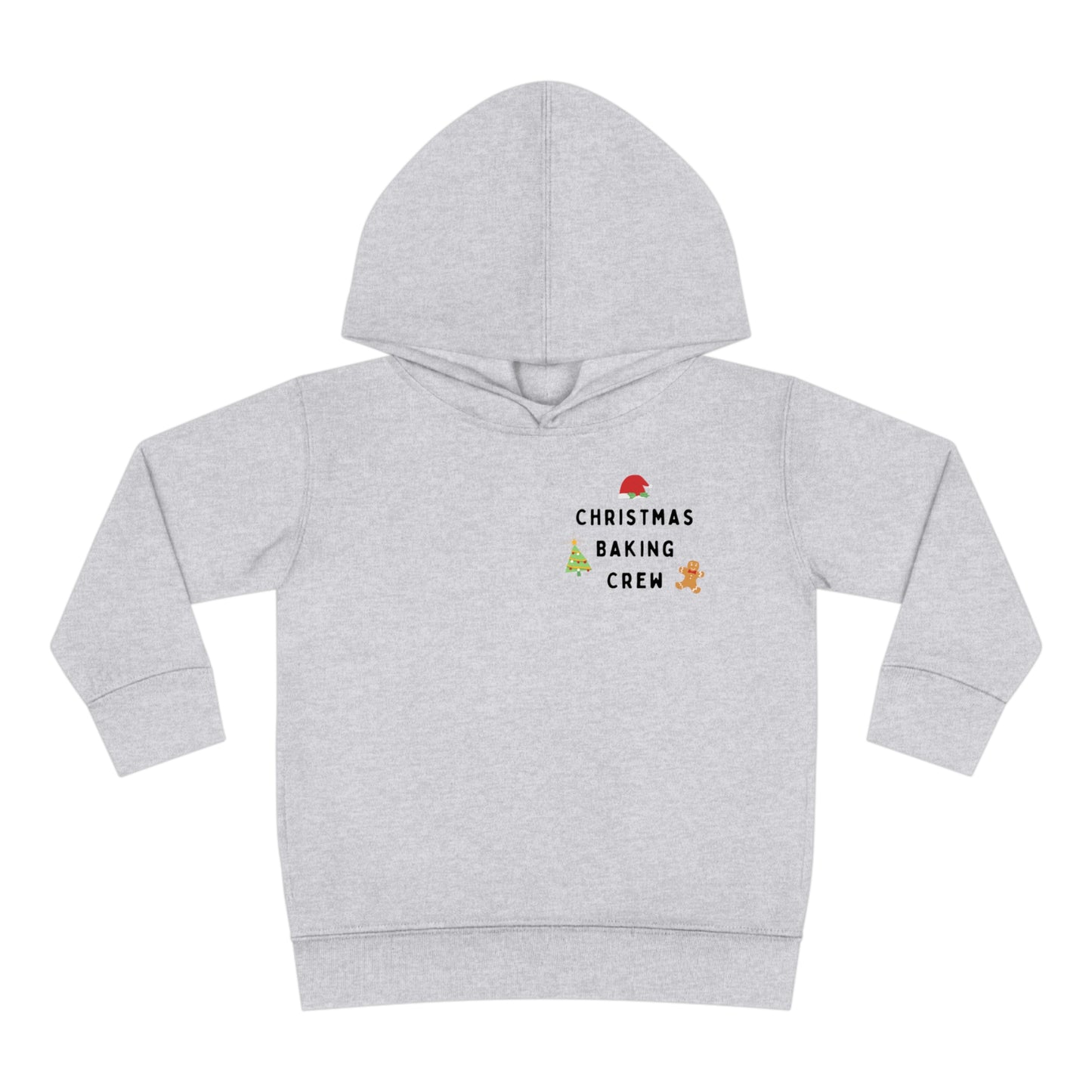 Festive Threads | Christmas Baking Crew Toddler Pullover Fleece Hoodie