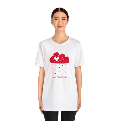 Festive Threads | Valentine's Happy Valentine's Day Unisex Jersey Short Sleeve Tee