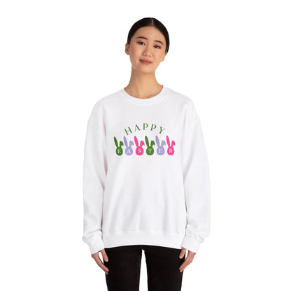 Festive Threads | Easter | Happy Easter Unisex Heavy Blend™ Crewneck Sweatshirt