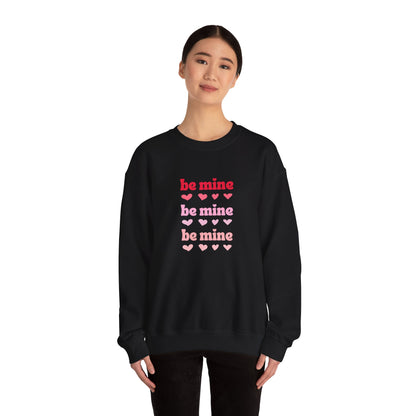 Festive Threads | Valentine's Be Mine 💕 Unisex Heavy Blend™ Crewneck Sweatshirt