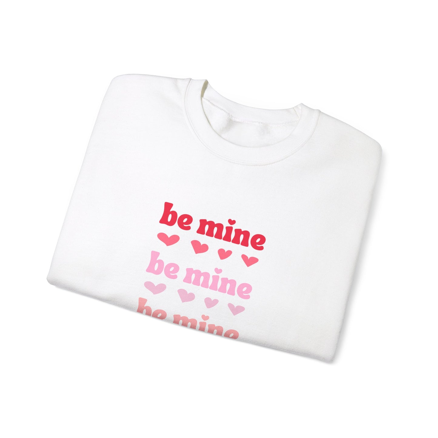 Festive Threads | Valentine's Be Mine 💕 Unisex Heavy Blend™ Crewneck Sweatshirt