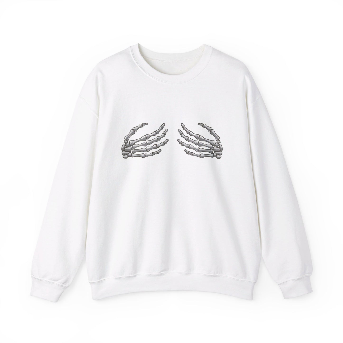 Festive Threads | Halloween Hands Off Unisex Heavy Blend™ Crewneck Sweatshirt