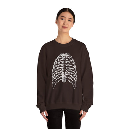 Festive Threads | Halloween Ribs Unisex Heavy Blend™ Crewneck Sweatshirt