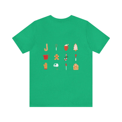 Festive Threads | Christmas Baking Crew Unisex Jersey Short Sleeve Tee