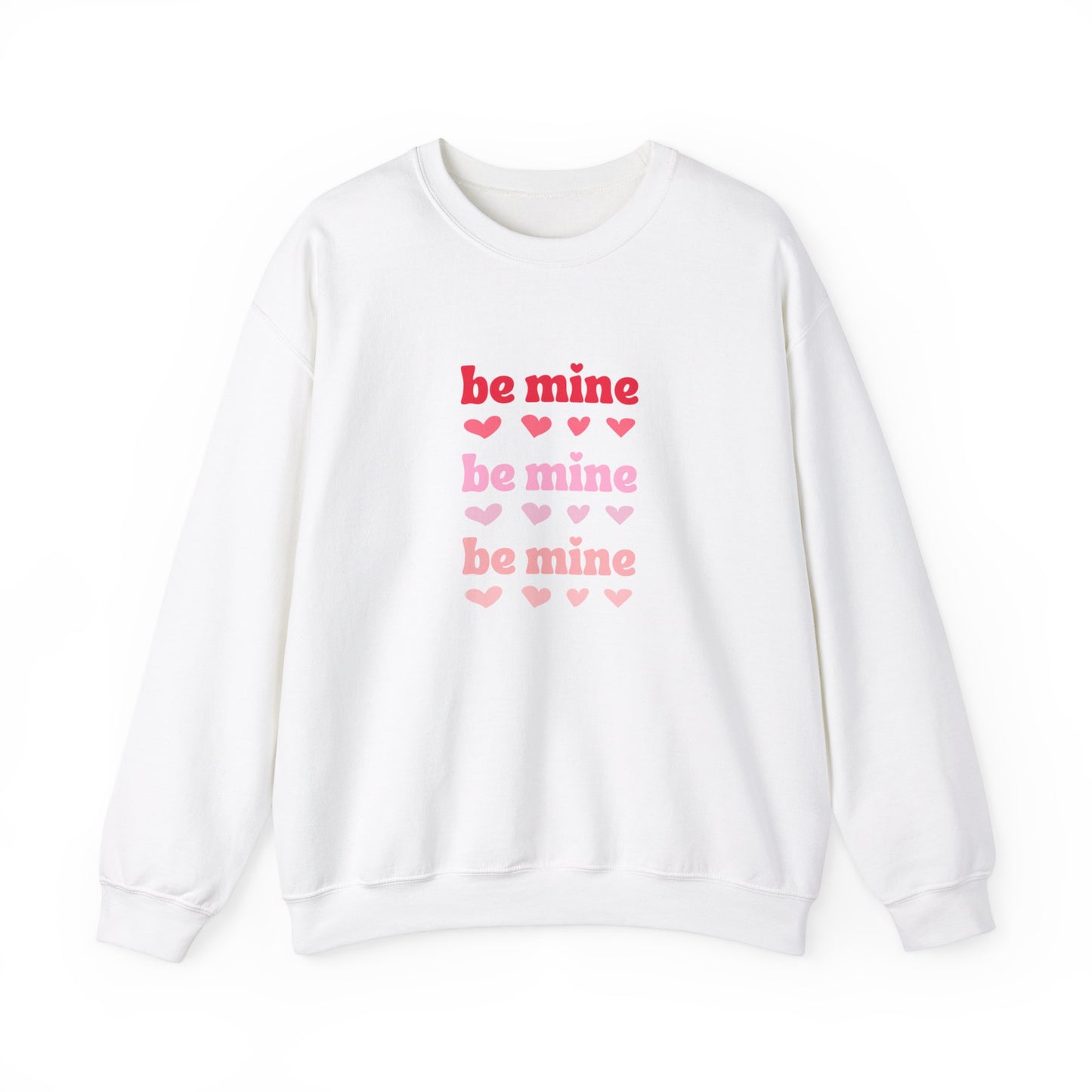 Festive Threads | Valentine's Be Mine 💕 Unisex Heavy Blend™ Crewneck Sweatshirt