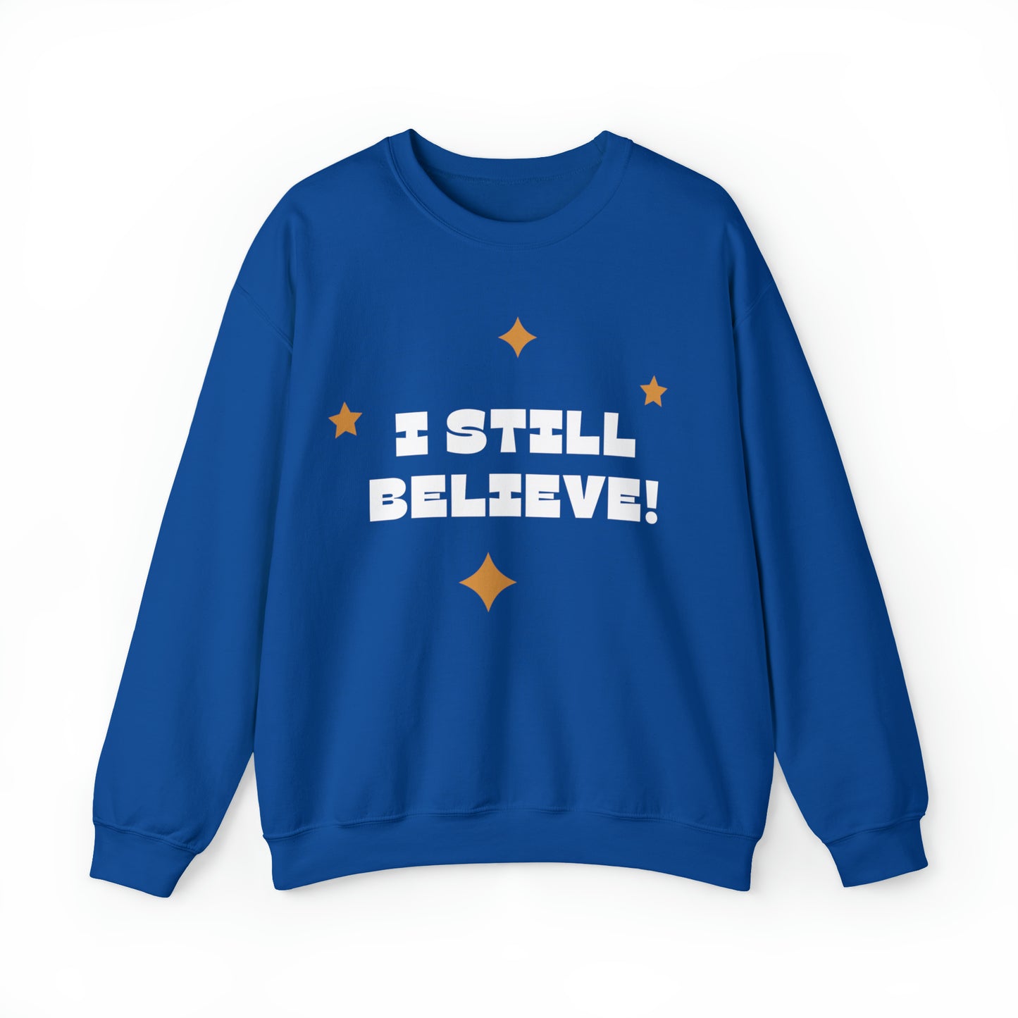 Festive Threads | Christmas I Still Believe Unisex Heavy Blend™ Crewneck Sweatshirt