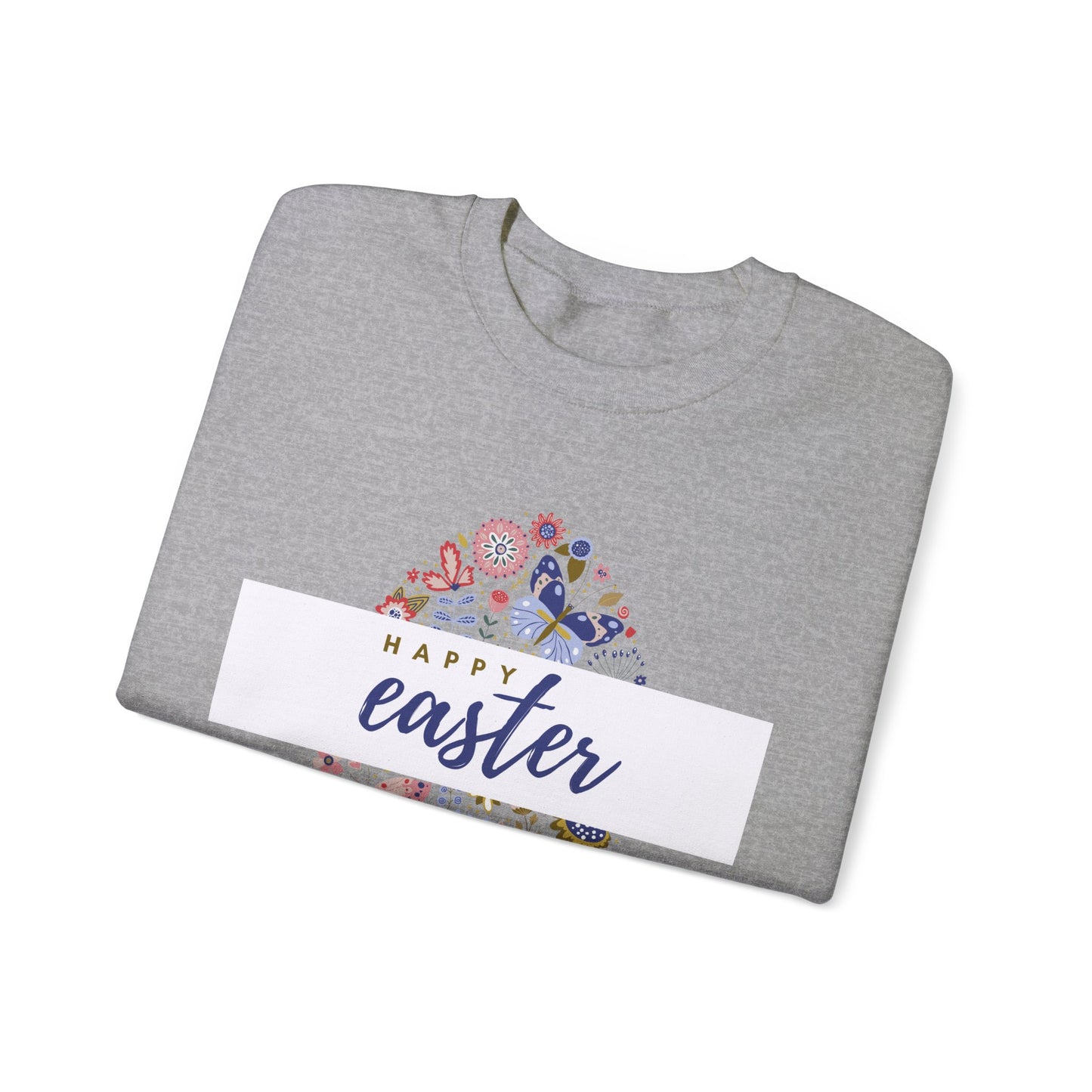 Festive Threads | Easter | Egg Unisex Heavy Blend™ Crewneck Sweatshirt